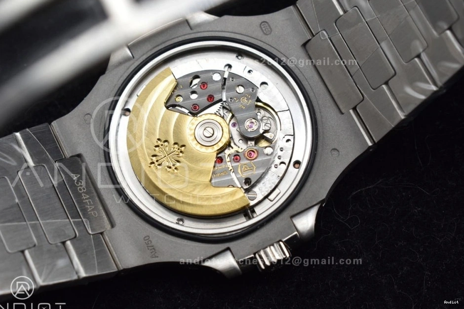 Full 5711 SS A324 Bezel Nautilus Dial Diamonds on TWF Diamonds Bracelet & 0328